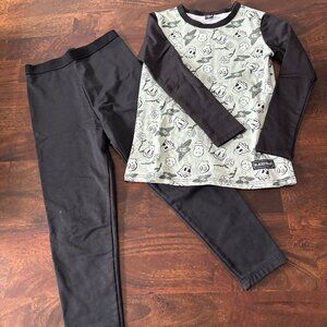 Kids Unisex Blackstrap Winter Base Layer Thermal Set Winter